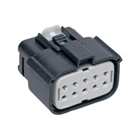 Molex Combination Line Connector, 10 Contact(S), Female, Crimp Terminal, Receptacle 194180014